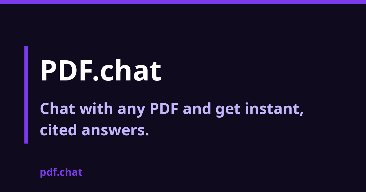 Show HN: PDF.chat
